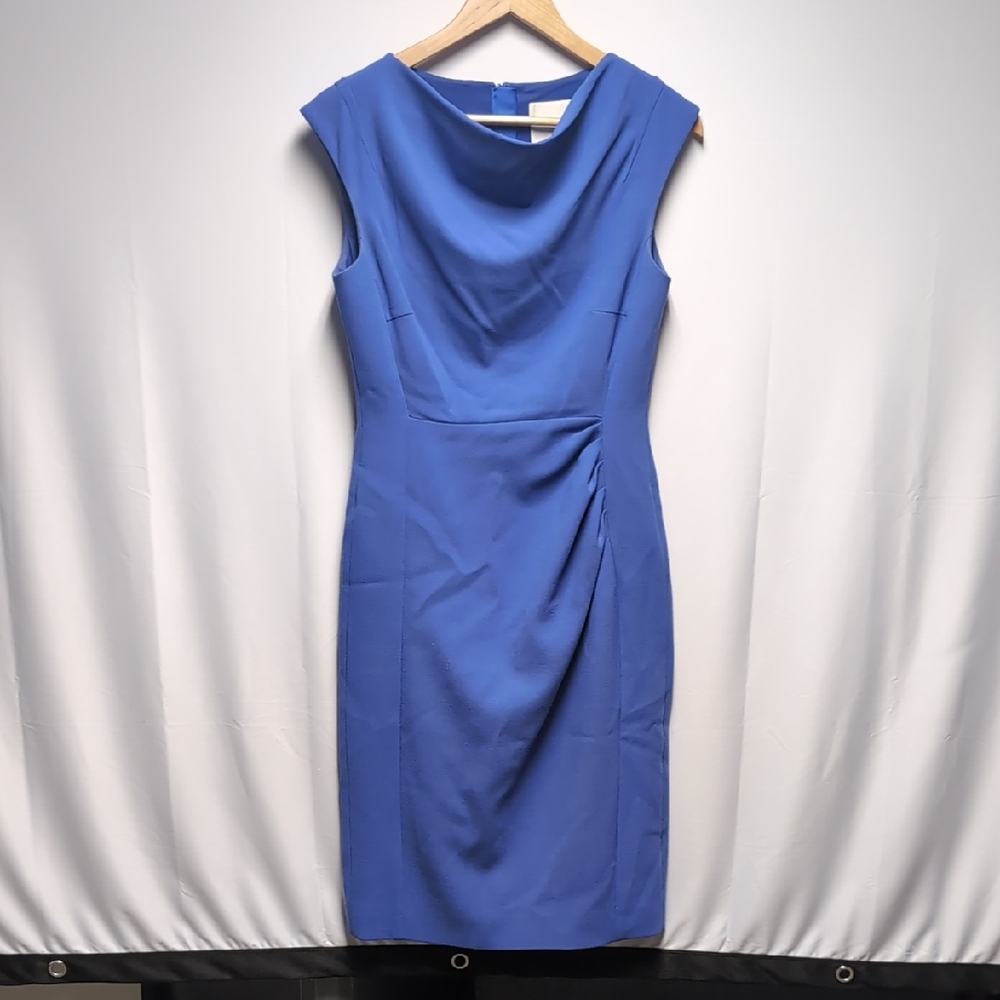 LK Bennett Purple Midi Dress